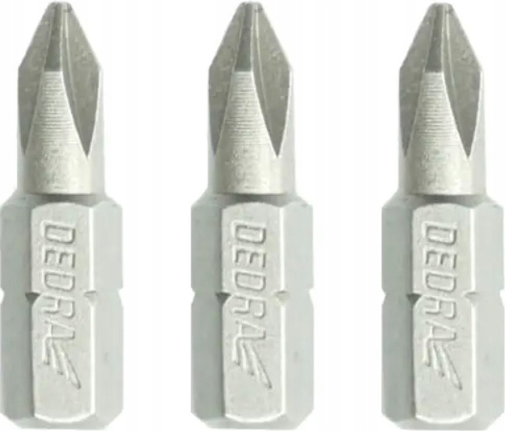 Satz mit 3 Bits für einen PH 2x25 mm Schraubendreher