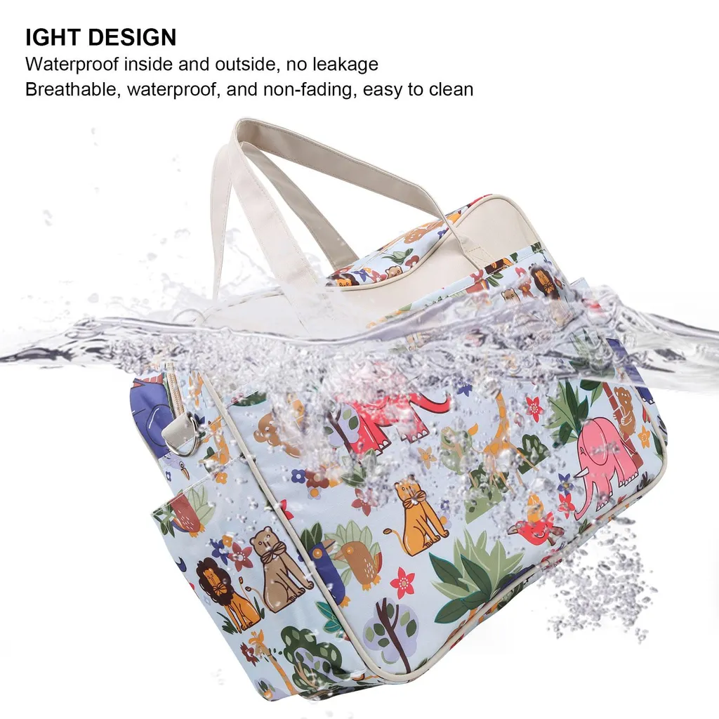 Sac à langer #1 Mummy Messenger Bag en polyester multifonctionnel - 8