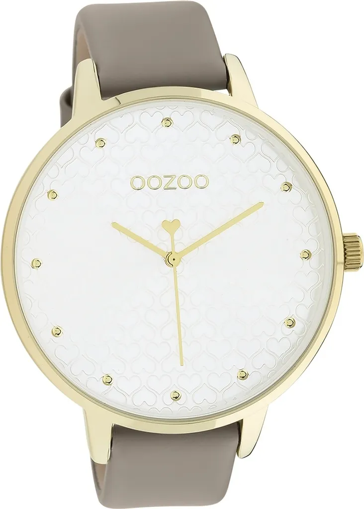 Montre Oozoo D2UOC11037 Femme Analogique Quartz avec Bracelet en Cuir Taupe