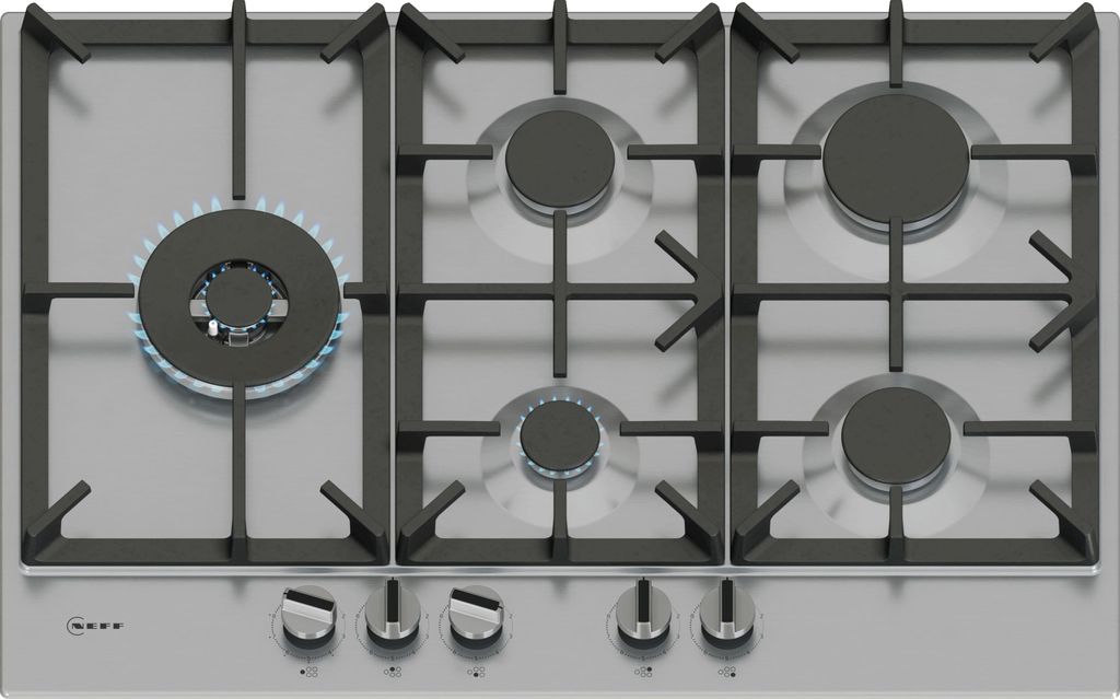 Neff T27CIS8N0, Schwarz, Edelstahl, Integriert, 75 cm, Produktbild 