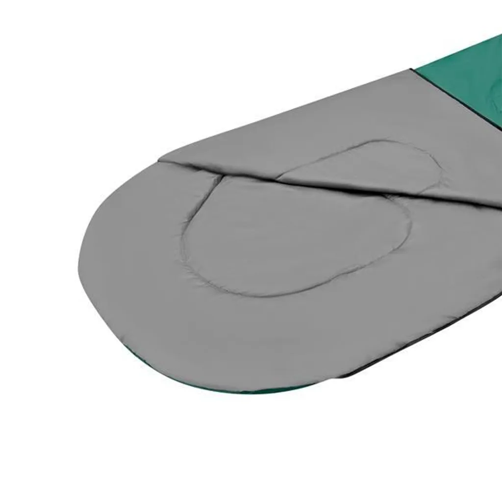 Sac de couchage Nils Camp NC2105 Vert-Gris Taille M pour Randonnée