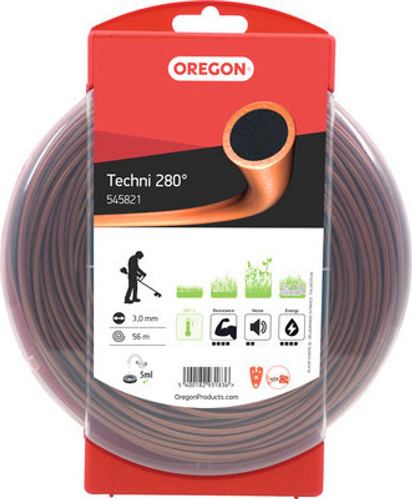 Oregon Techni 280° Trimmerfaden 3,0 MM X 56 M ( 545821 ) Produktbild 