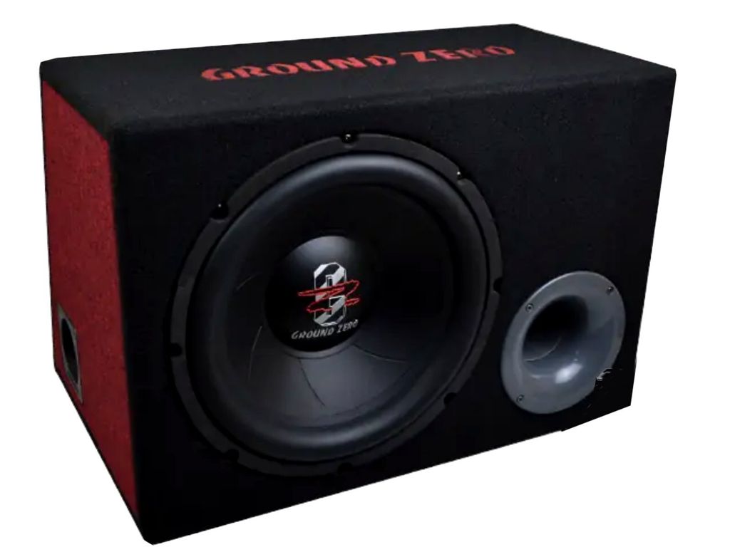 Ground Zero 30 cm Basspaket Subwoofer Verstärker Set Produktbild 
