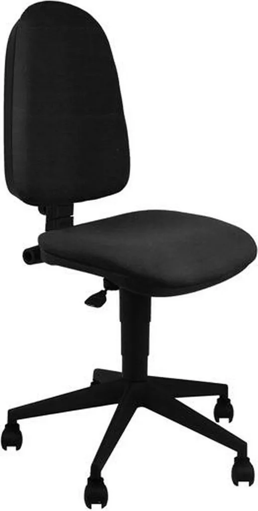 Chaise unisit operative cp team noir sans accoudoirs pour votre bureau