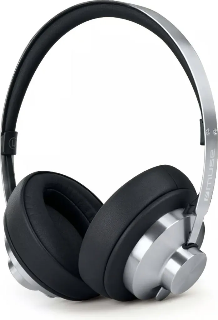 Recensione Muse M-298 SBL: Cuffie ANC Bluetooth 5.4 Nero Argento - 1