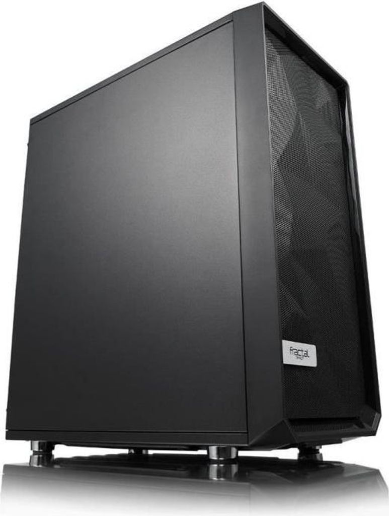 PC Gehäuse, Fractal Design Meshify C, ATX, Solid Side Panel, Schwarz