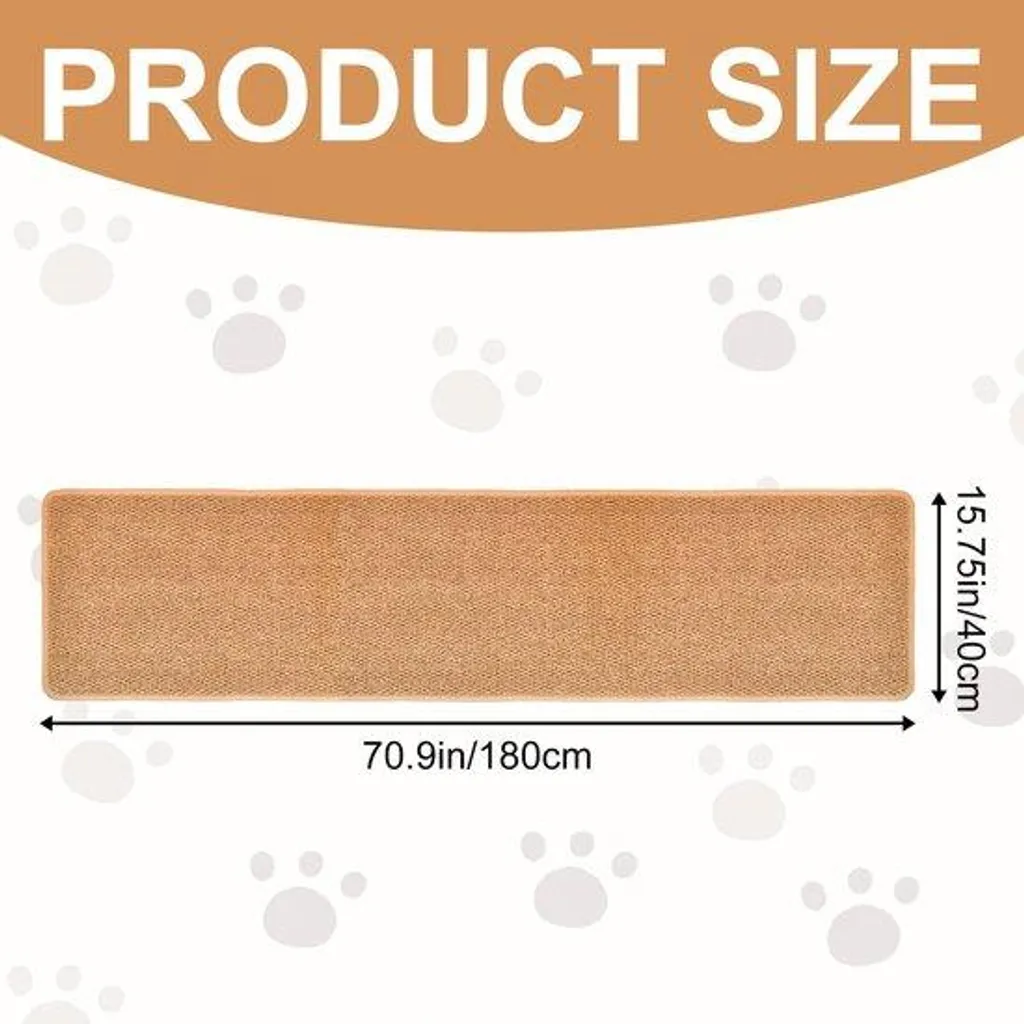 Protection de surface robuste 40x180cm, moquettes et mobilier