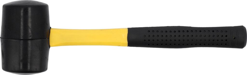 Martello di gomma 50 mm, manico in fibra di vetro, 500 g Immagine del prodotto 