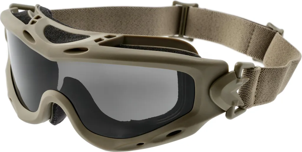 Anti-buée et protection balistique Wiley X Spear SP293T Goggles Tan