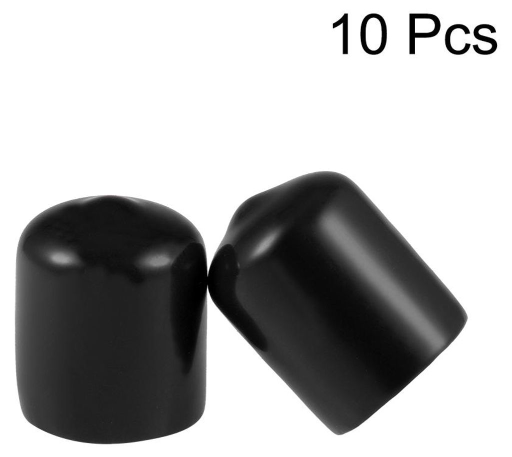 10 Stš¹ck Gummi Endkappen 15mm Innendurchm. Gummikappen Runde Schutzkappen Gummi Abdeckung Stopfen M?belgleiter Bolzen Gewindeschutz fš¹r Schra...