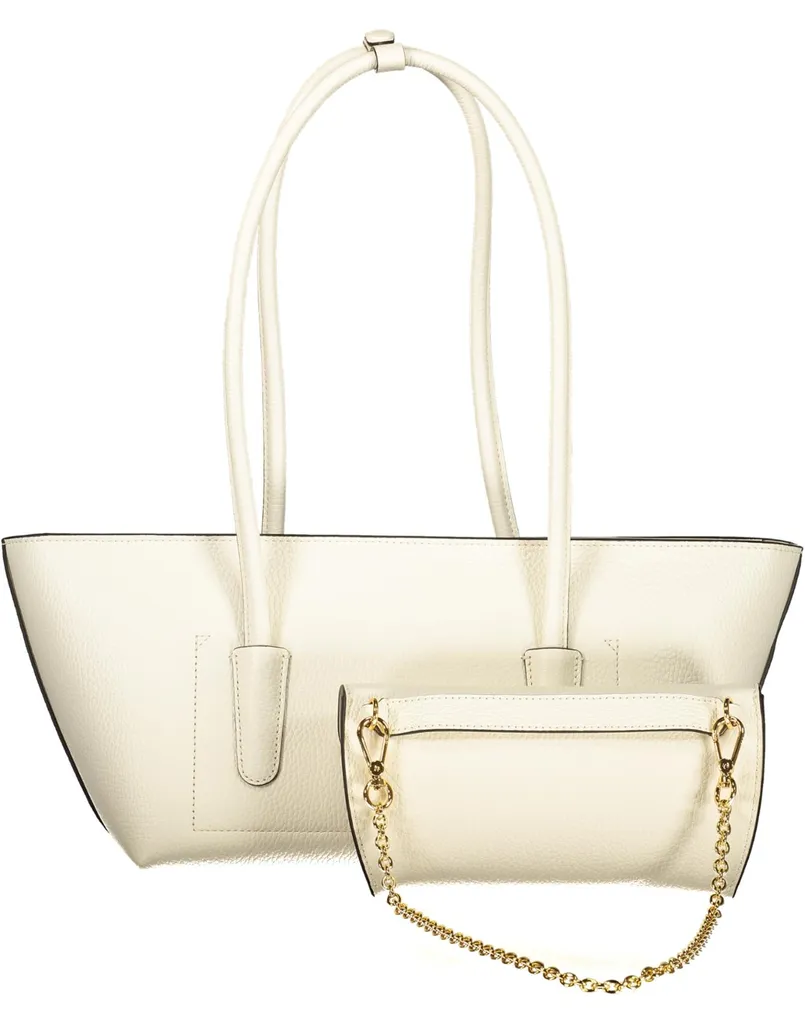 Petit sac à main blanc pour mariage et cérémonie - Format Compact Idéal - 2