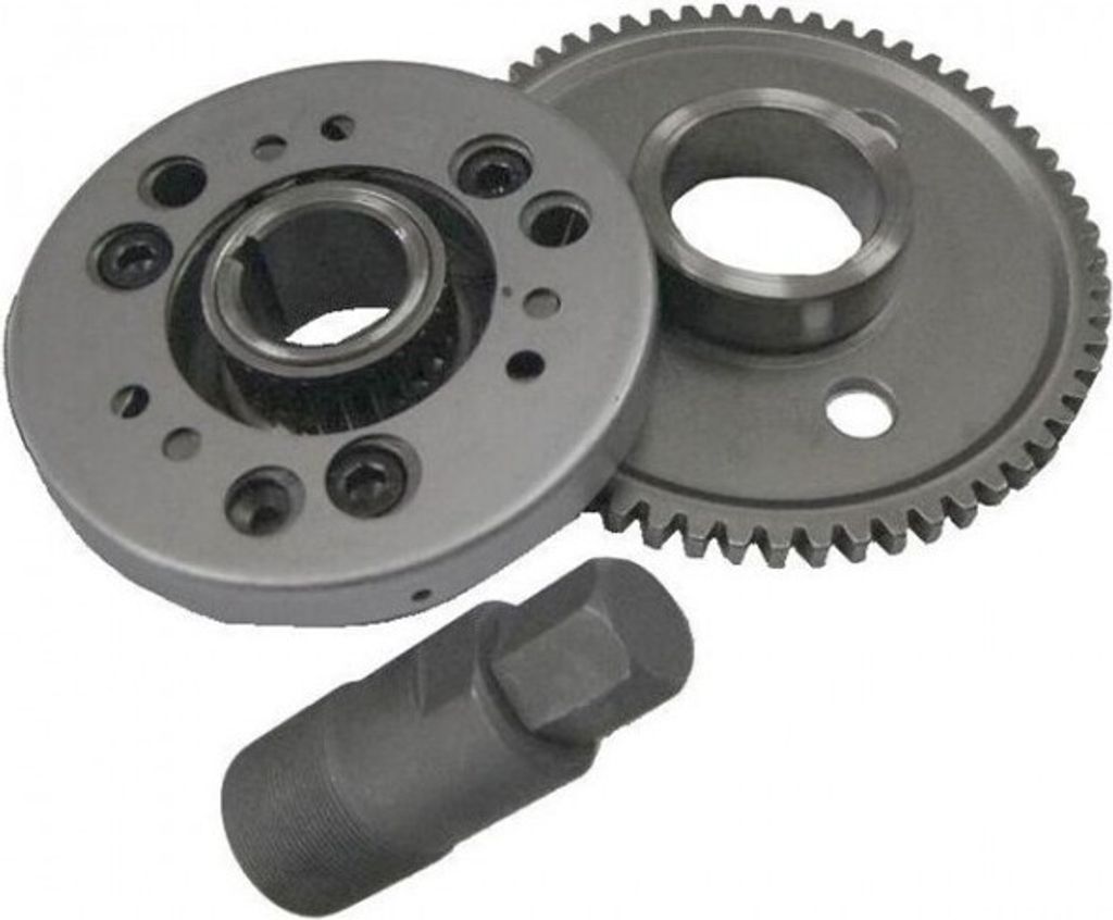 ANLASSER FREILAUF Kupplung + POLRAD ABZIEHER KIT für Jack Fox Retro Cruiser 125