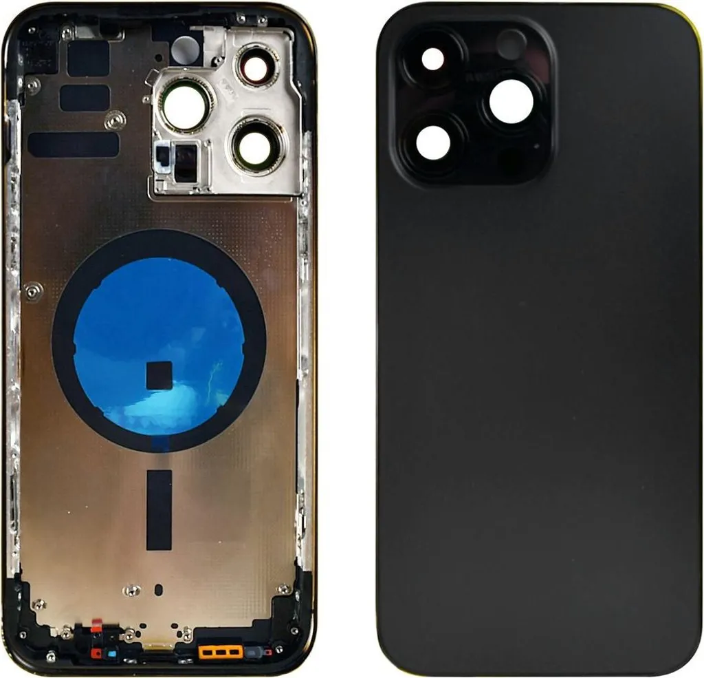 Protection iPhone 14 Pro Max pour usage quotidien verre trempé cadre noir