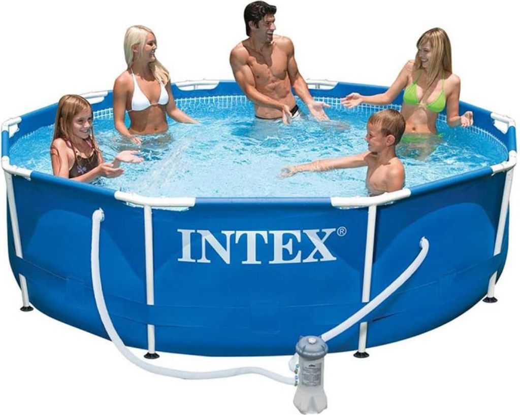 Piscine hors sol Intex 28212GN avec structure métallique Image du produit 