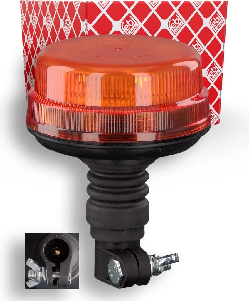 FEBI BILSTEIN 104057 Gyrophare LED Orange 122mm 156mm pour Véhicules