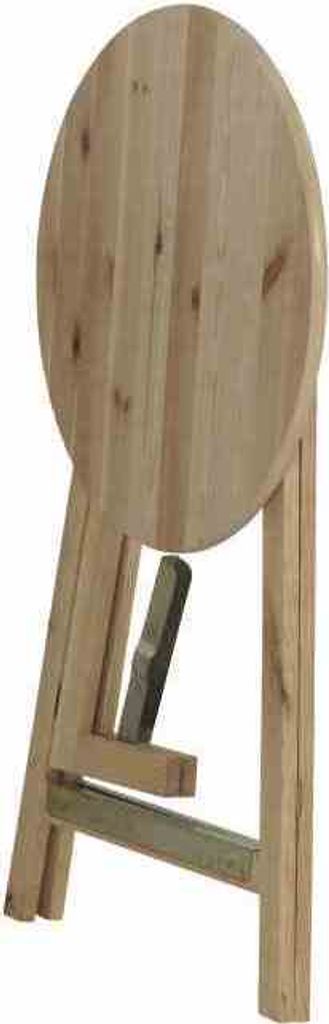 Stehtisch Ø 78 cm, komplett aus Kiefernholz Gestell Produktbild 8