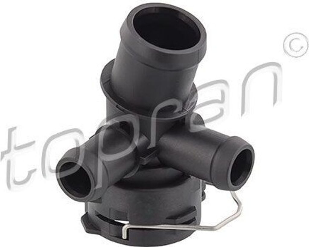TOPRAN Kühlmittelflansch 117 163 thermostat für AUDI A4 Avant (8K5 B8) Q5 (8RB)
