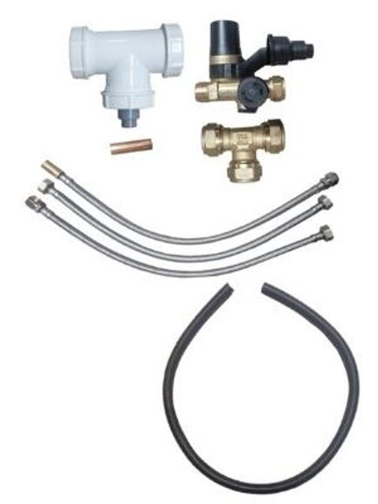 TTulpe-Anschlussset für Warmwasserbereiter 6 bar