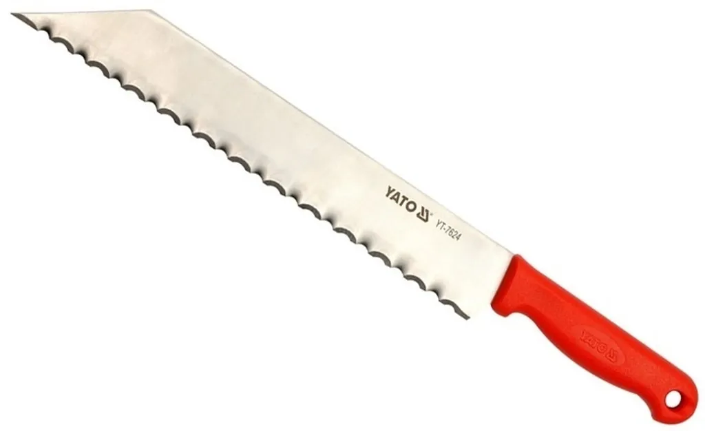 Coltello Professionale YATO 480mm per Lana Vetro e Roccia - 4