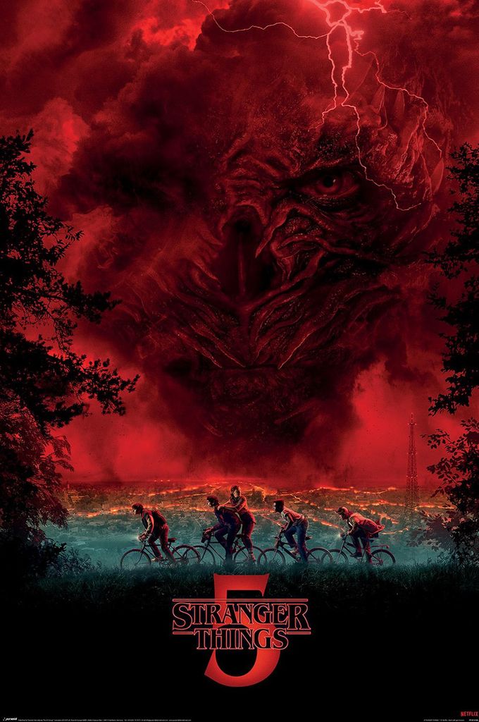 Stranger Things 5 - Vecna Sky - Poster 61x91,5 cm