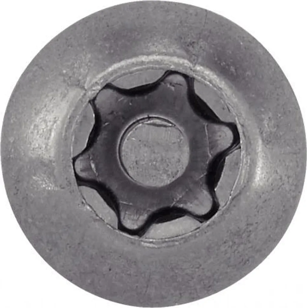 Vis inviolable 6 lobes en Inox A2 - Tête bombée ACTON 4x20mm boîte de 100