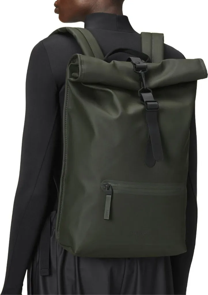 Sac à dos Rains Roltop 1332GRE avec Fermeture à Enroulement Sécurisée - 3