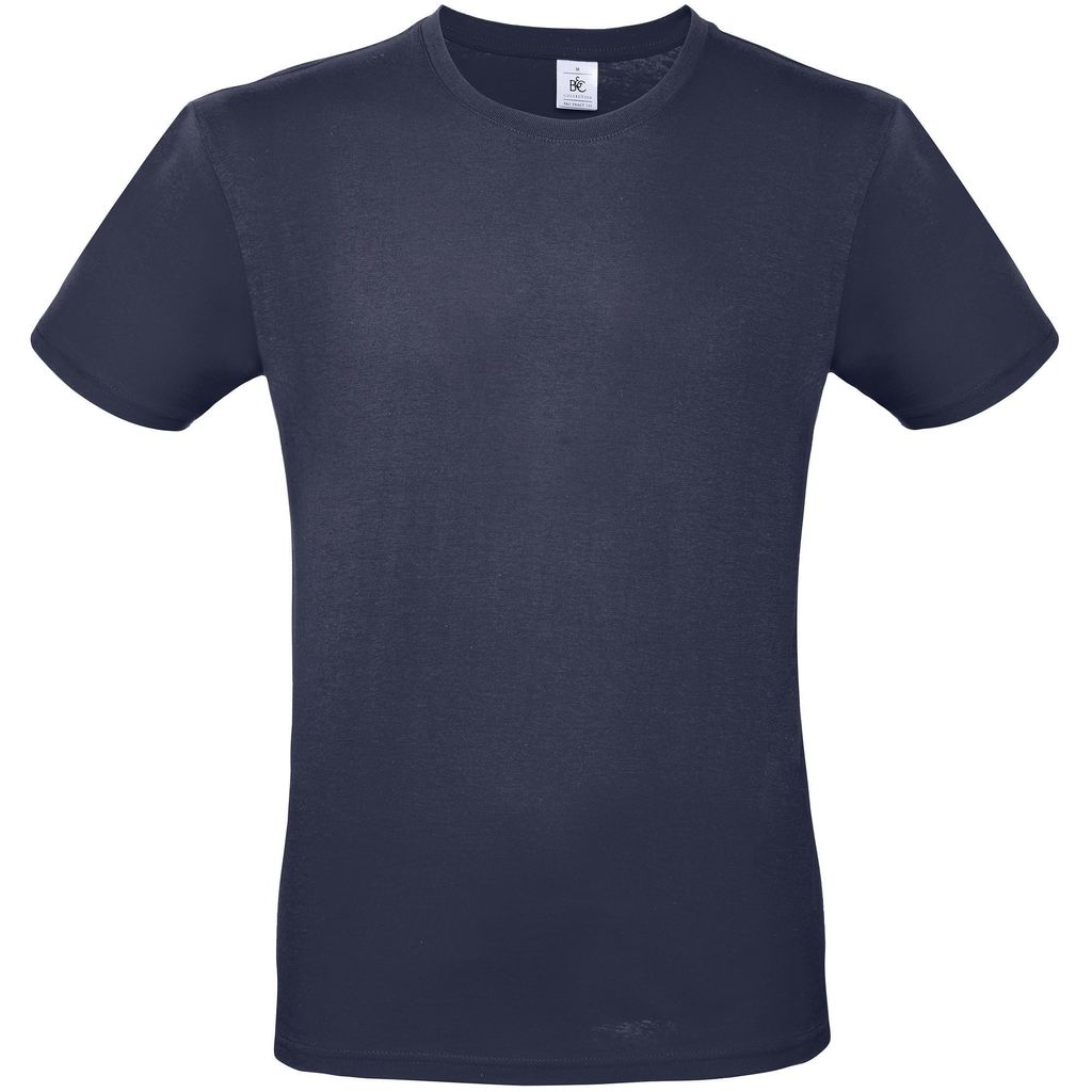 B&C Herren T-Shirt #E150 FK133 (3XL) (Urbanes Marineblau)