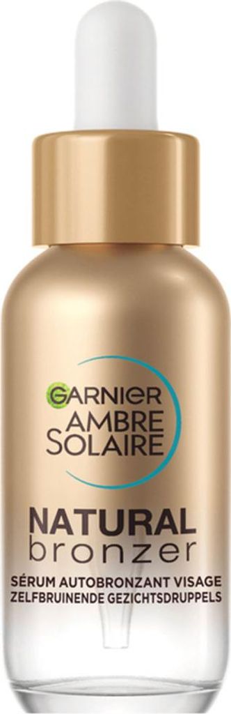 Garnier Ambre Solaire Natural Bronzer Selbstbräunungstropfen fürs Gesicht, 30 ml