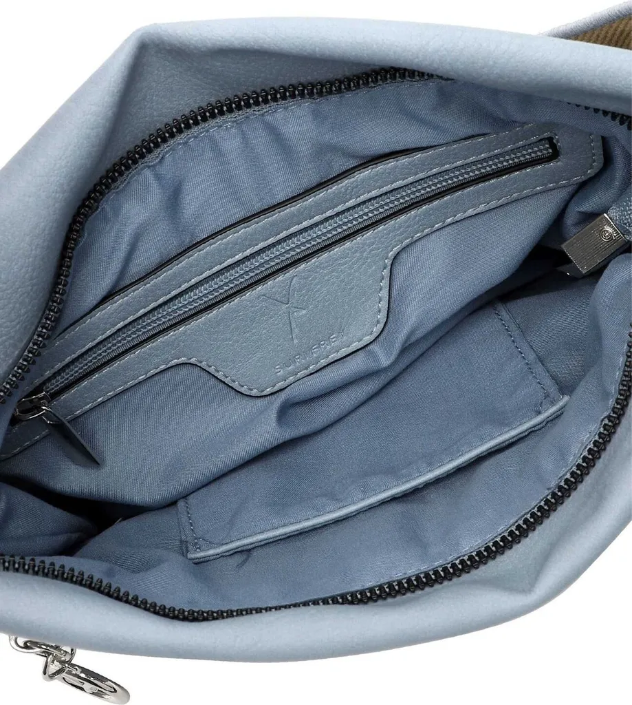 Suri Frey Patsy Borsa Tracolla Donna Celeste Crystal Blue Vegan - 4