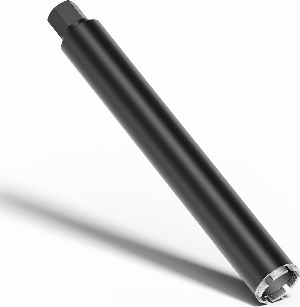 Wiltec Diamantbohrkrone Typ 2 (Mesh) Ø 67 mm, Bohrkrone 450 mm, 11/4 UNC Nassbohrkrone, Diamantbohrer für Beton, Stein, Granit