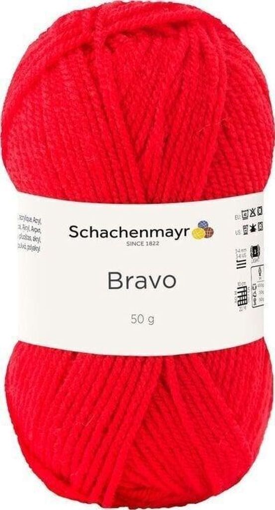 Schachenmayr Bravo, 50g Feuer Handstrickgarne Produktbild 