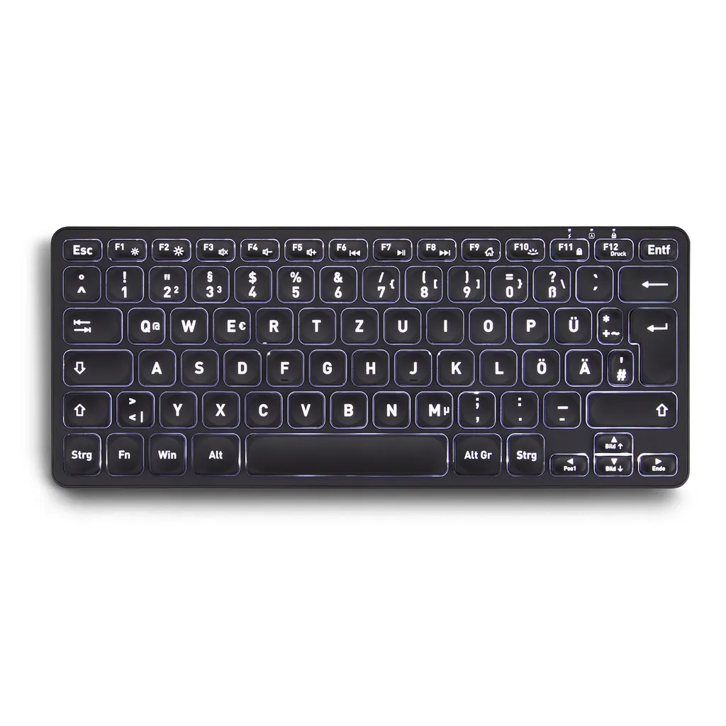 Clavier sans fil rétroéclairé Perixx PERIBOARD-732B AZERTY Noir