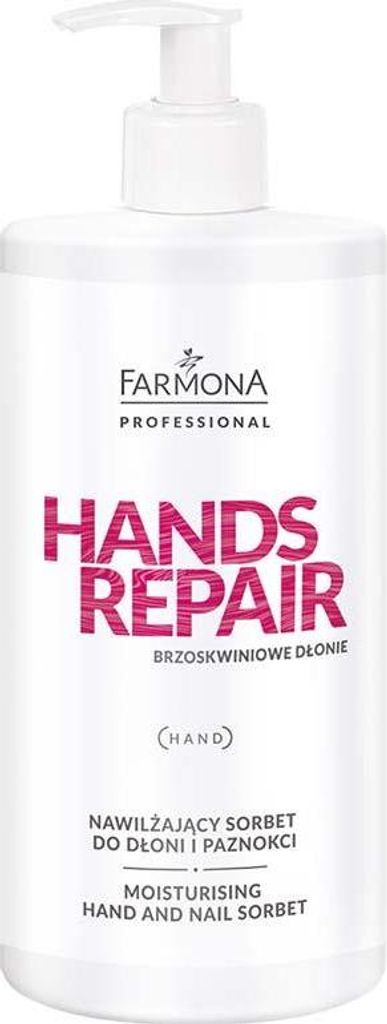 Farmona Hands Repair Feuchtigkeitssorbet 500Ml. Produktbild 