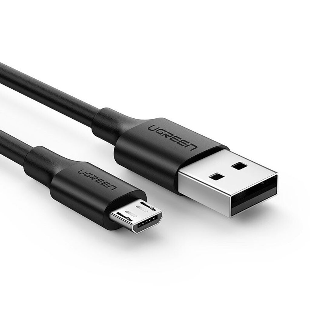 Ugreen Kabel USB - Micro USB 2A Kabel 1m schwarz (60136) Produktbild 