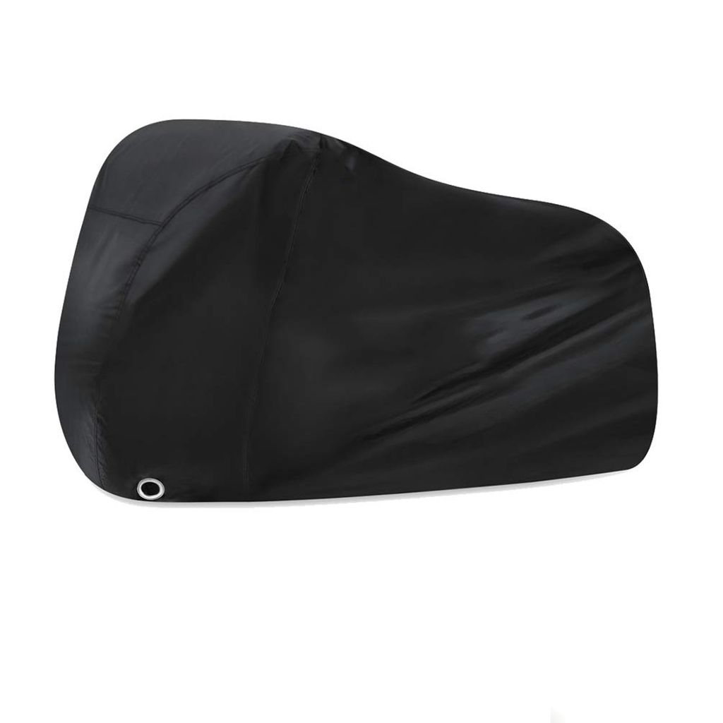 Fahrradabdeckung Wasserdicht Für 2 Räder - Robustes 210D Oxford-Gewebe Mit Gummizug & Schlosslöchern