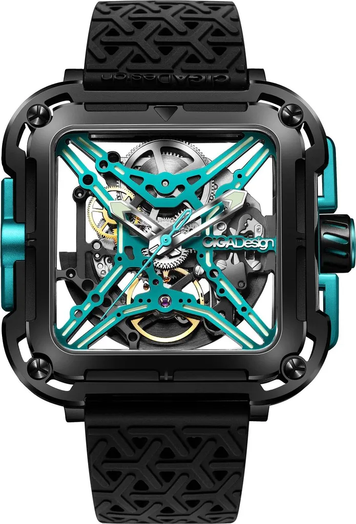 Ciga Design Série X Montre Automatique Gorilla Skeleton X011-BLBU-25BK