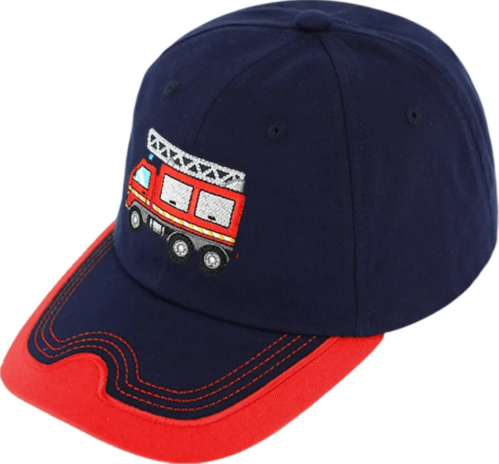Fiebig Cappellino Baseball per Bambini con Ricamo Trattore - Cotone