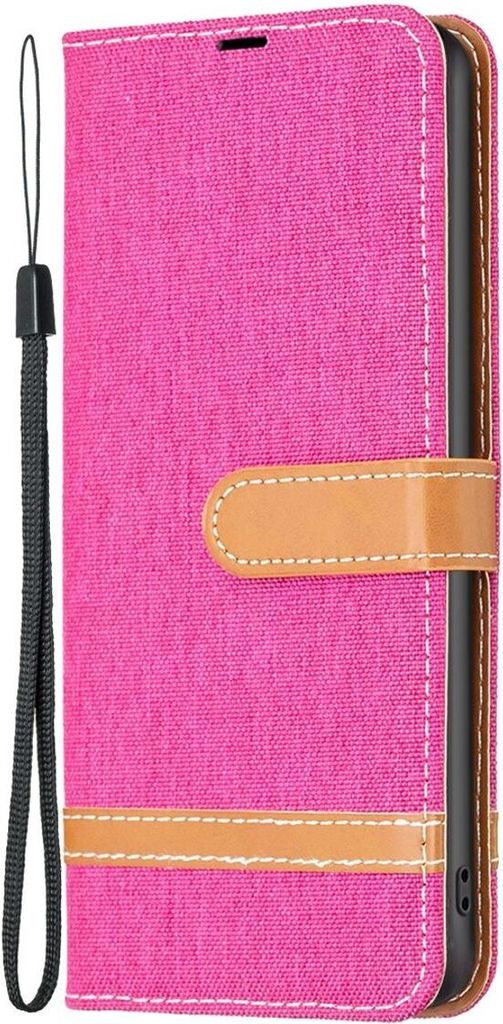 König Design Hülle kompatibel mit Nokia G42 / G310 Kunstleder Handyhülle - Handy Case Rosa Rot