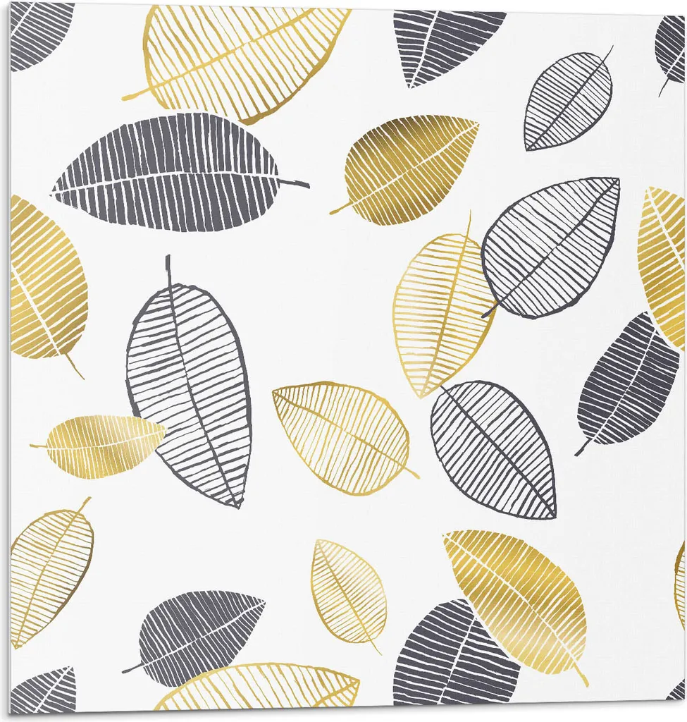 20 Piastrelle Autoadesive 20x20 cm PVC 3D Foglia - Rivestimento Cucina e Bagno