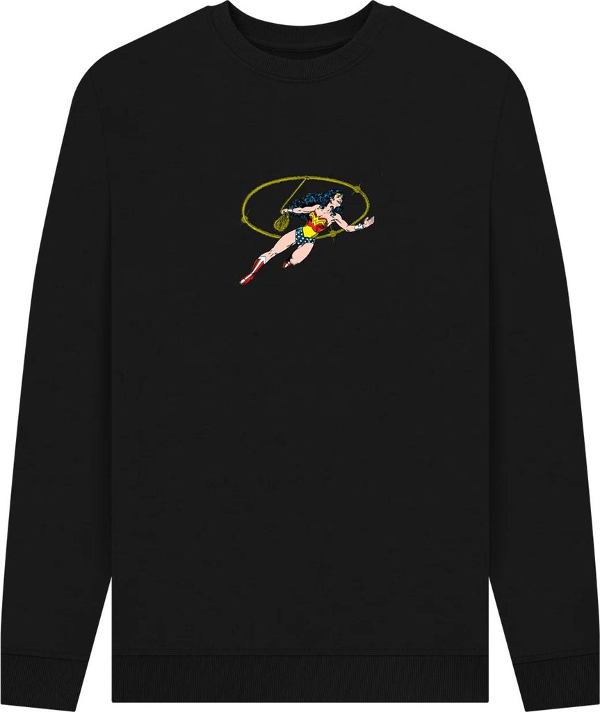 Wonder Woman - "Lasso Of Truth" Sweatshirt für Damen PN1257 (XXL) (Schwarz)