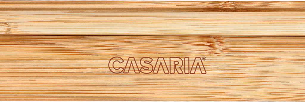 CASARIA® Laptoptisch Bambus Höhenverstellbar mit Schublade Produktbild 12