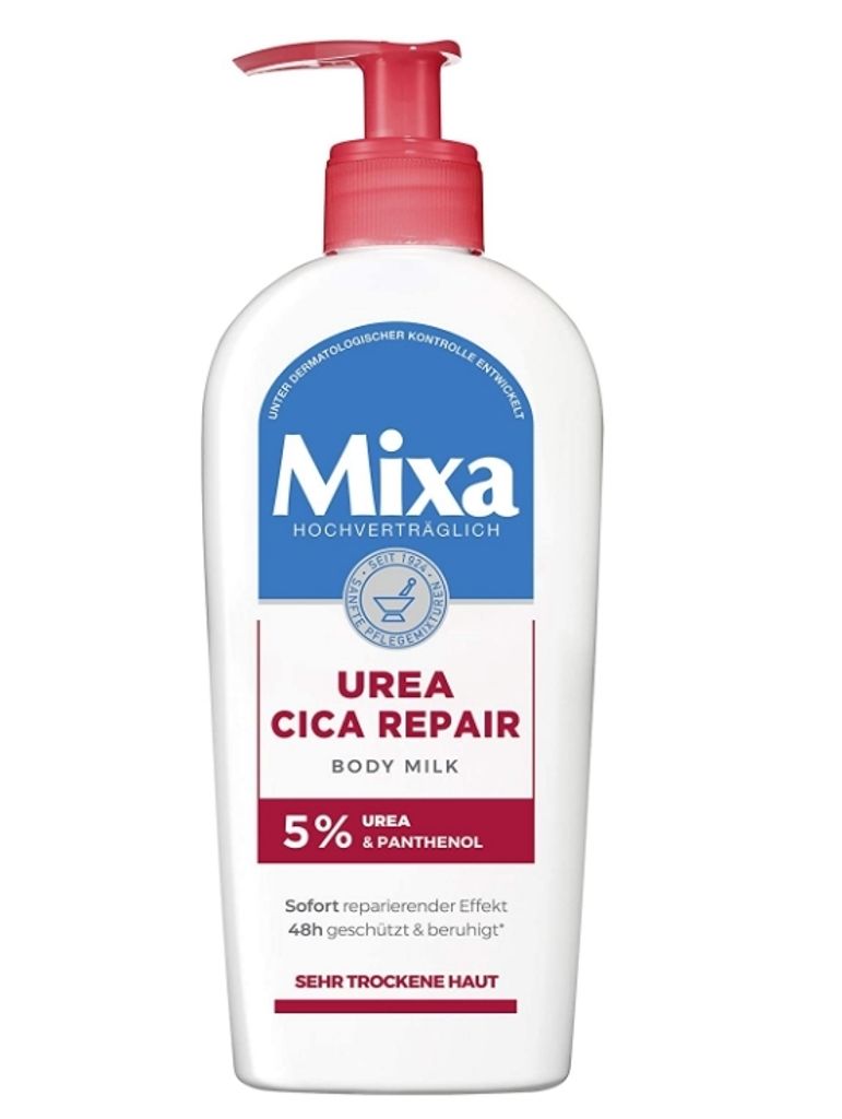 Mixa Urea Cica Repair Body Milk, beruhigende und schützende Körpermilch