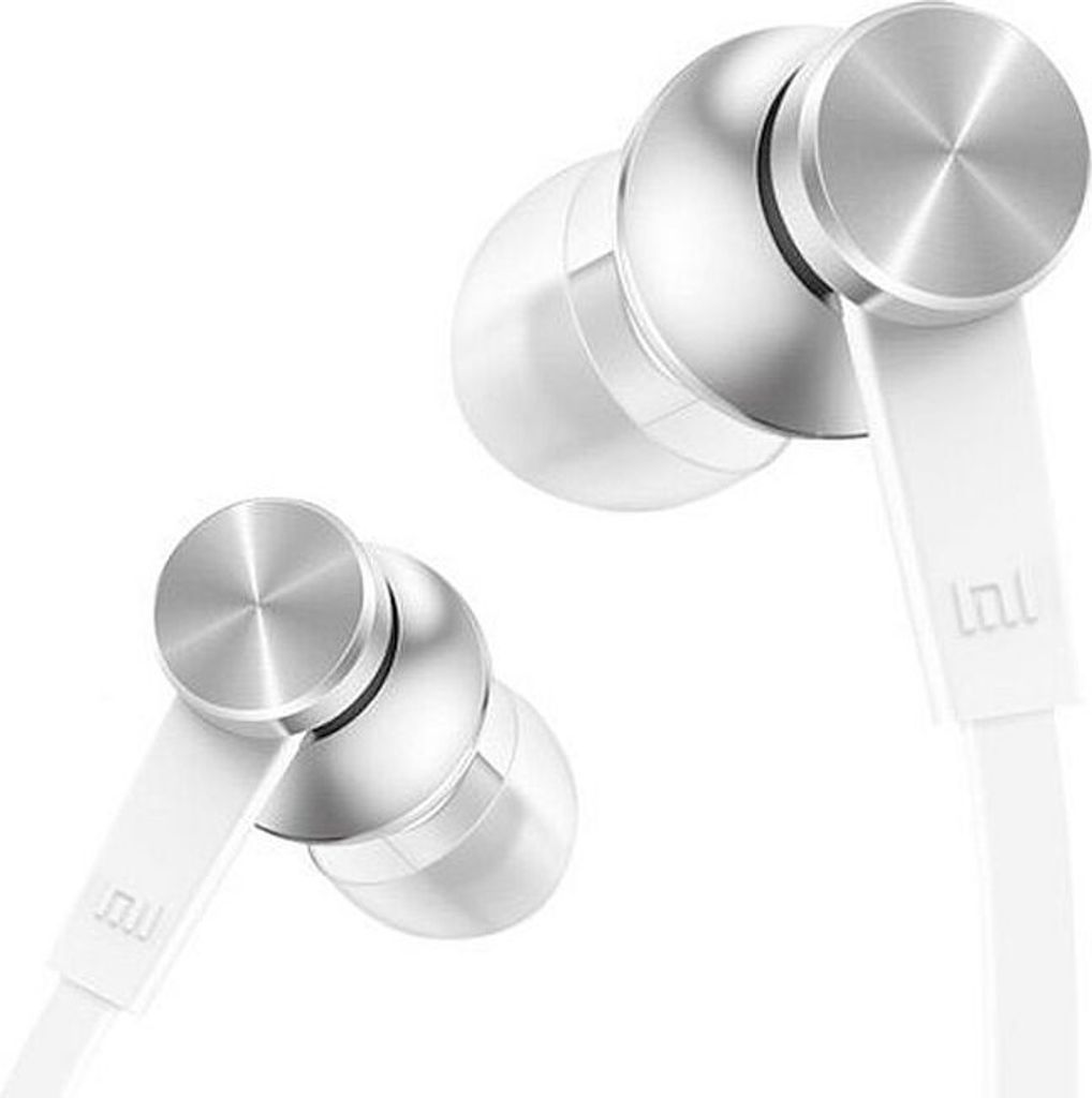 Original Headset für Xiaomi Mi Note 10 Lite | 5G HSEJ02JY in silber Kopfhörer Ohrhörer in-ear earphone Head-Set 3,5mm Stecker + gratis Emiro R...
