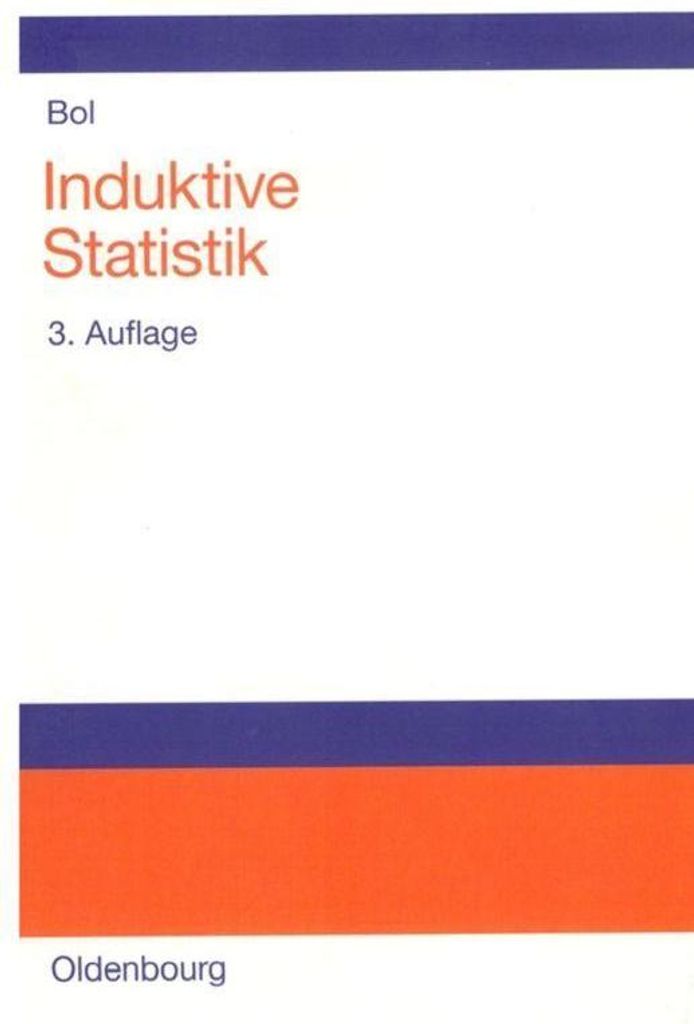 Induktive Statistik.by Bol, Georg New .