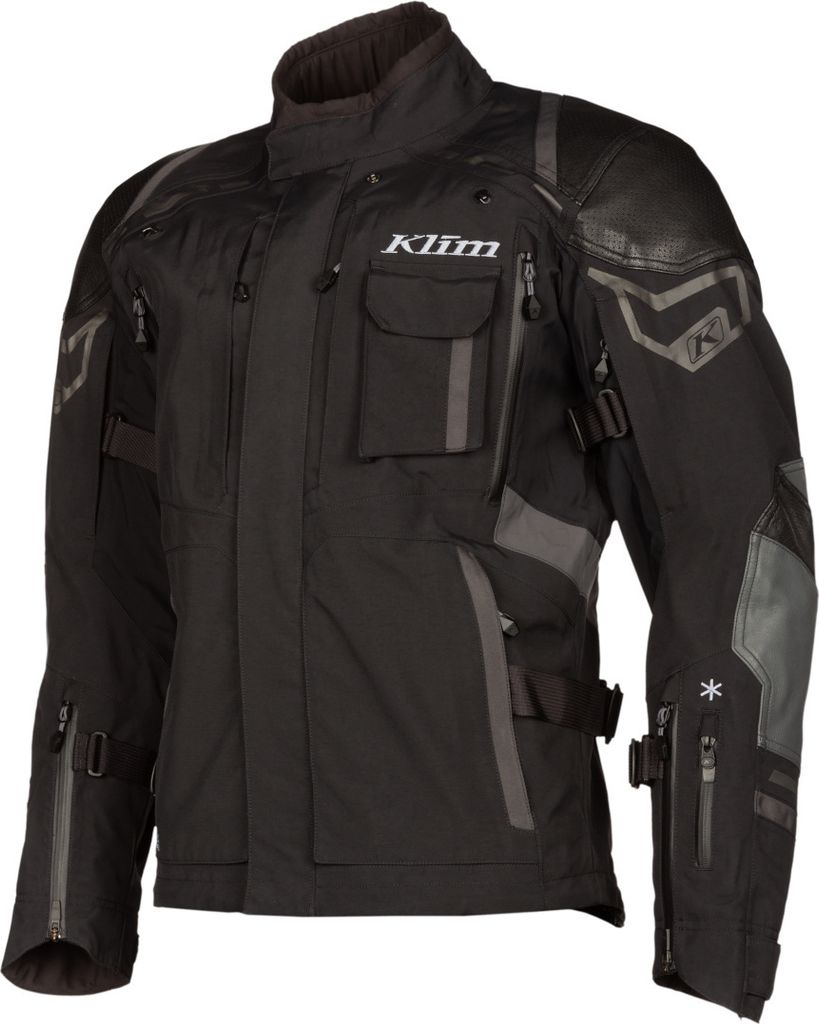 Klim Kodiak Motorrad Textiljacke, schwarz/grau, 25