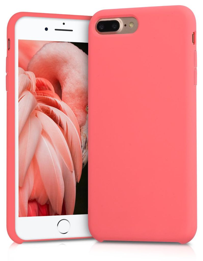 kwmobile 40842.103, Hauthülle, Apple, iPhone 7 Plus/8 Plus, 14 cm (5.5"), Koralle