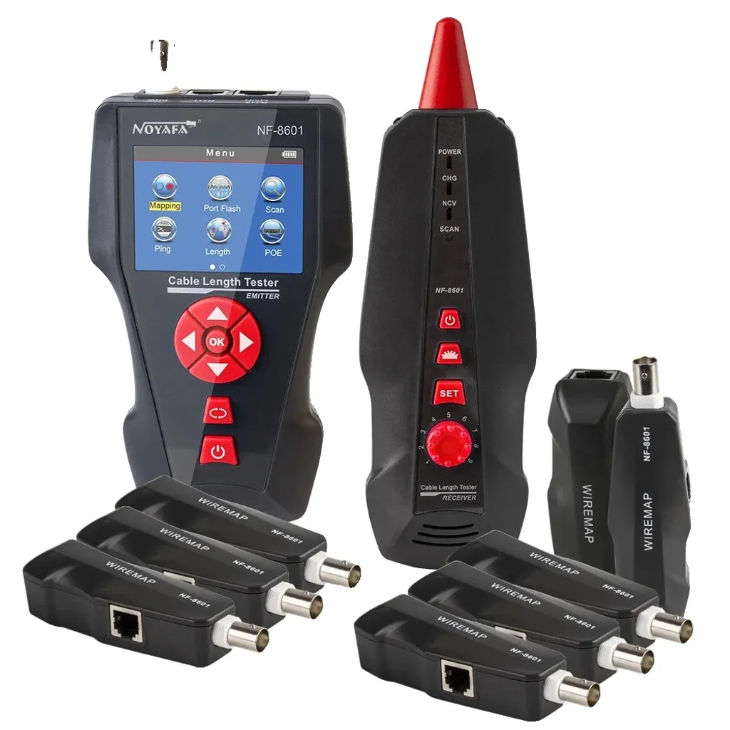 Localisateur de câble et testeur RJ45 professionnel Noyafa NF-8601W