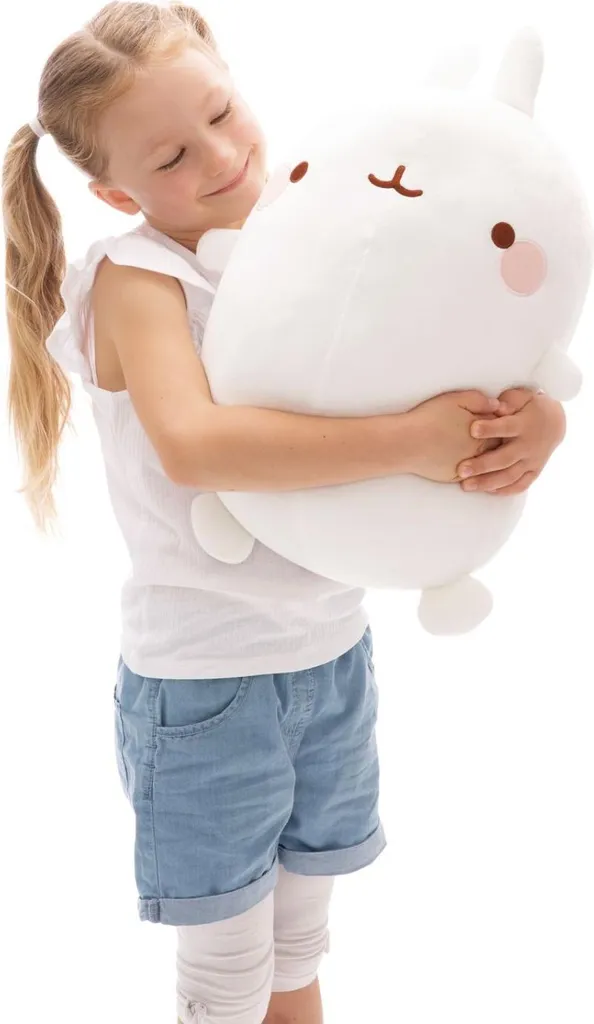 Peluche Nici 47750 Molang Hase, lapin Molang en peluche douce 48 cm