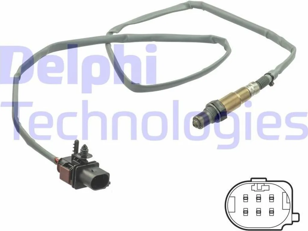 Sonde Lambda Delphi 03L906262R : Haute Précision pour Golf et Alltrack