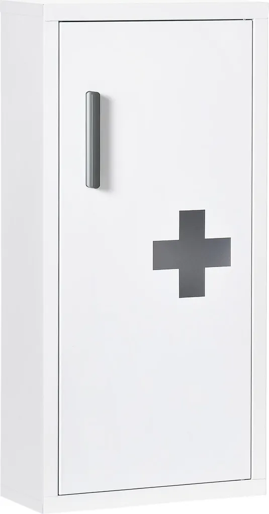 Armadietto Medicinali Metallo 40x15x53,5 - Robusto e Pratico
